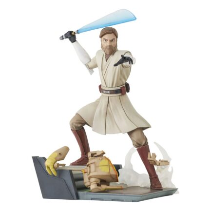 GENERAL KENOBI PVC STATUE 23 CM STAR WARS THE CLONE WARS GALLERY - DIAMOND SELECT