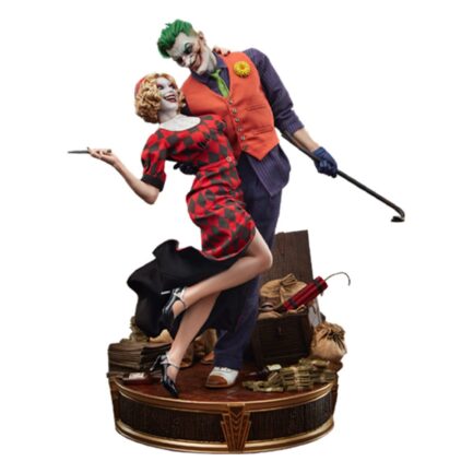 THE JOKER AND HARLEY QUINN: LAWLESS LOVE - DC - MYTHOS DIORAMA - 1/5 - SIDESHOW COLLECTIBLES