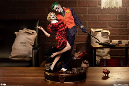 THE JOKER AND HARLEY QUINN: LAWLESS LOVE - DC - MYTHOS DIORAMA - 1/5 - SIDESHOW COLLECTIBLES - Imagen 2