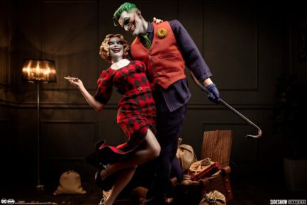 THE JOKER AND HARLEY QUINN: LAWLESS LOVE - DC - MYTHOS DIORAMA - 1/5 - SIDESHOW COLLECTIBLES - Imagen 3