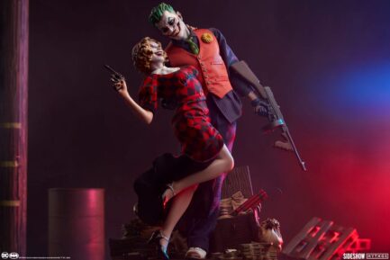 THE JOKER AND HARLEY QUINN: LAWLESS LOVE - DC - MYTHOS DIORAMA - 1/5 - SIDESHOW COLLECTIBLES - Imagen 6