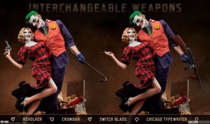 THE JOKER AND HARLEY QUINN: LAWLESS LOVE - DC - MYTHOS DIORAMA - 1/5 - SIDESHOW COLLECTIBLES - Imagen 8