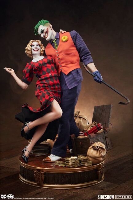 THE JOKER AND HARLEY QUINN: LAWLESS LOVE - DC - MYTHOS DIORAMA - 1/5 - SIDESHOW COLLECTIBLES - Imagen 10