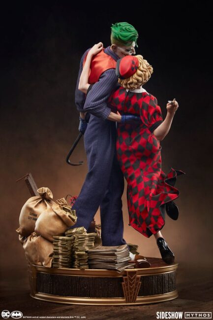 THE JOKER AND HARLEY QUINN: LAWLESS LOVE - DC - MYTHOS DIORAMA - 1/5 - SIDESHOW COLLECTIBLES - Imagen 12