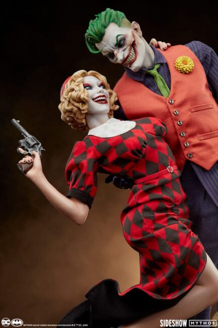 THE JOKER AND HARLEY QUINN: LAWLESS LOVE - DC - MYTHOS DIORAMA - 1/5 - SIDESHOW COLLECTIBLES - Imagen 14