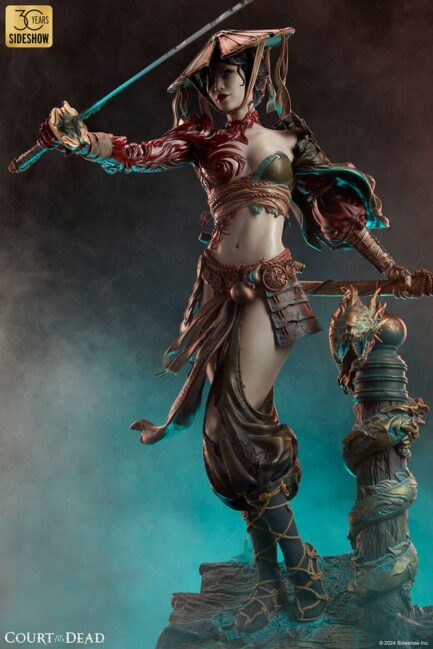 SLAIER: THE UNDYING BLADE - COURT OF THE DEAD - PREMIUM FORMAT - 53 CM - SIDESHOW COLLECTIBLES - Imagen 6
