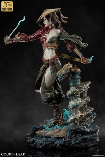 SLAIER: THE UNDYING BLADE - COURT OF THE DEAD - PREMIUM FORMAT - 53 CM - SIDESHOW COLLECTIBLES - Imagen 9