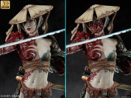 SLAIER: THE UNDYING BLADE - COURT OF THE DEAD - PREMIUM FORMAT - 53 CM - SIDESHOW COLLECTIBLES - Imagen 15