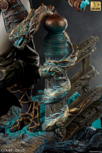 SLAIER: THE UNDYING BLADE - COURT OF THE DEAD - PREMIUM FORMAT - 53 CM - SIDESHOW COLLECTIBLES - Imagen 19