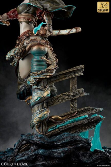 SLAIER: THE UNDYING BLADE - COURT OF THE DEAD - PREMIUM FORMAT - 53 CM - SIDESHOW COLLECTIBLES - Imagen 20