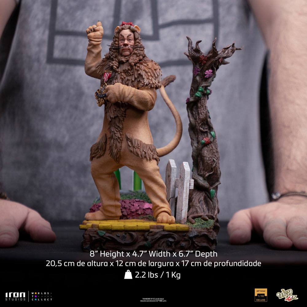 COWARDLY LION DELUXE - THE WIZARD OF OZ - BDS ART SCALE 1/10 - Imagen 17