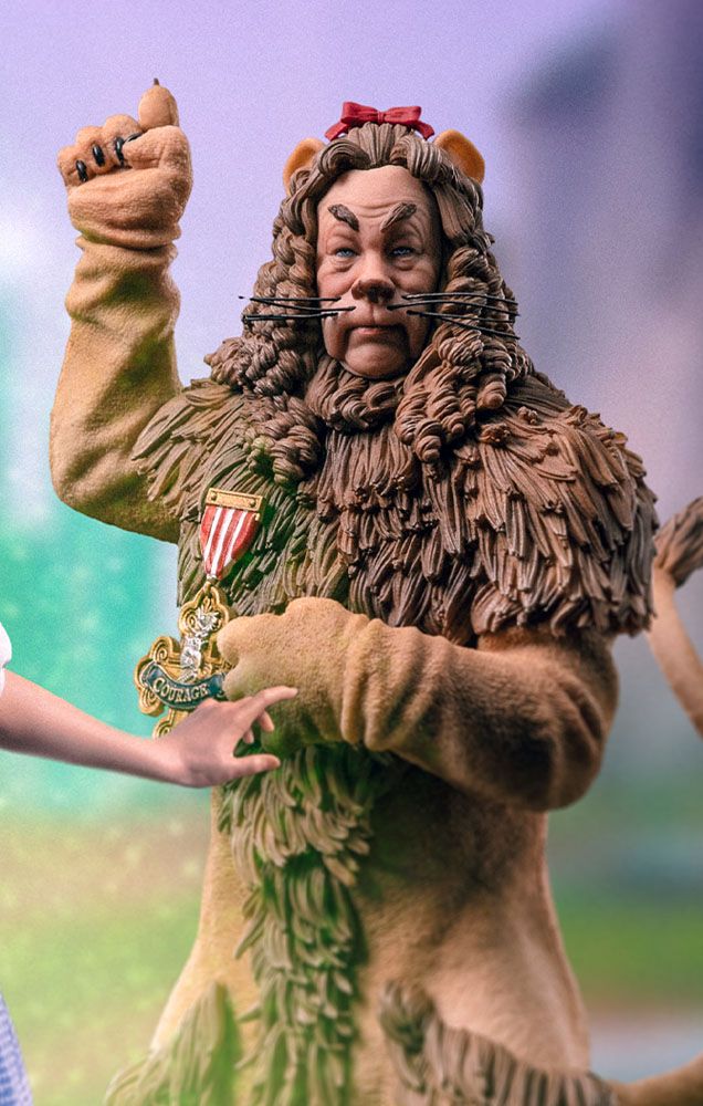 COWARDLY LION DELUXE - THE WIZARD OF OZ - BDS ART SCALE 1/10 - Imagen 19