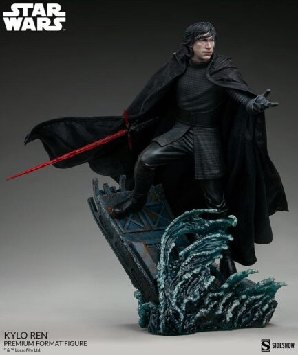 KYLO REN - STAR WARS - PREMIUM FORMAT - 55 CM - SIDESHOW COLLECTIBLES - Imagen 8