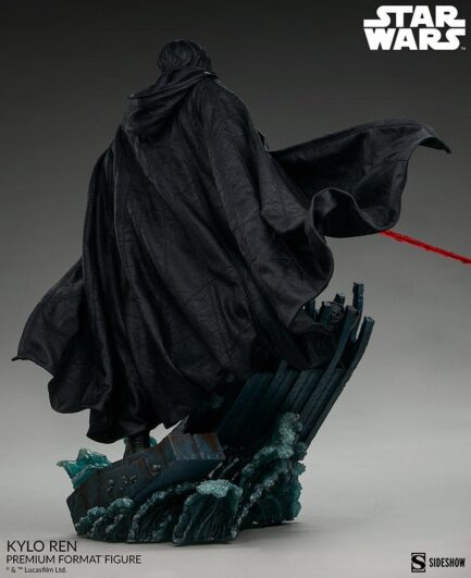 KYLO REN - STAR WARS - PREMIUM FORMAT - 55 CM - SIDESHOW COLLECTIBLES - Imagen 11