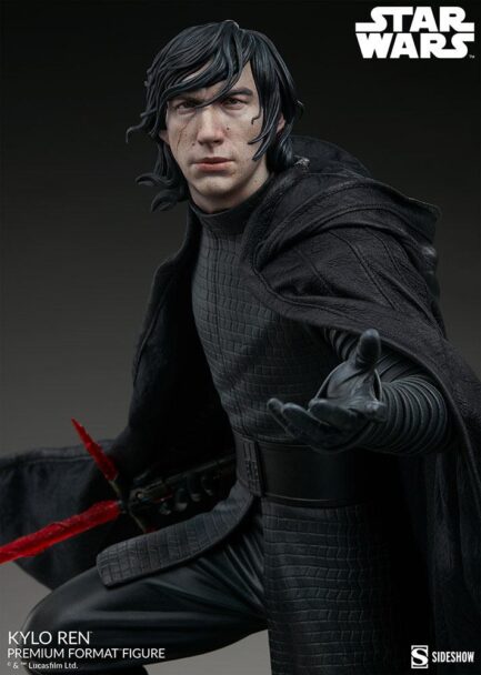 KYLO REN - STAR WARS - PREMIUM FORMAT - 55 CM - SIDESHOW COLLECTIBLES - Imagen 14