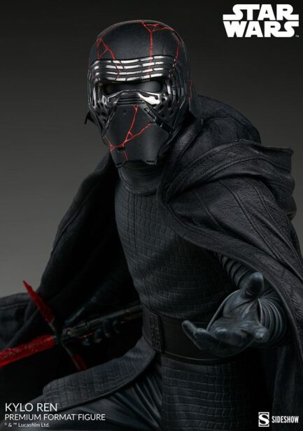 KYLO REN - STAR WARS - PREMIUM FORMAT - 55 CM - SIDESHOW COLLECTIBLES - Imagen 20