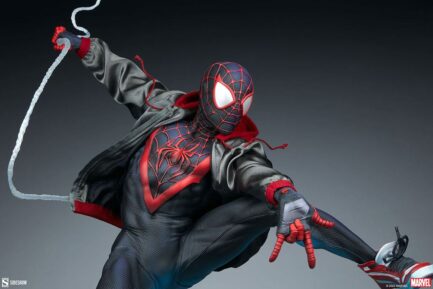 MILES MORALES - MARVEL - PREMIUM FORMAT - 60 CM - SIDESHOW COLLECTIBLES - Imagen 11