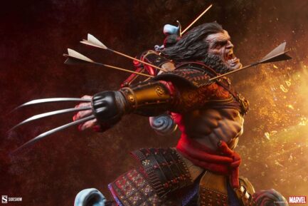 WOLVERINE: RONIN - MARVEL - PREMIUM FORMAT - 61 CM - SIDESHOW COLLECTIBLES - Imagen 3