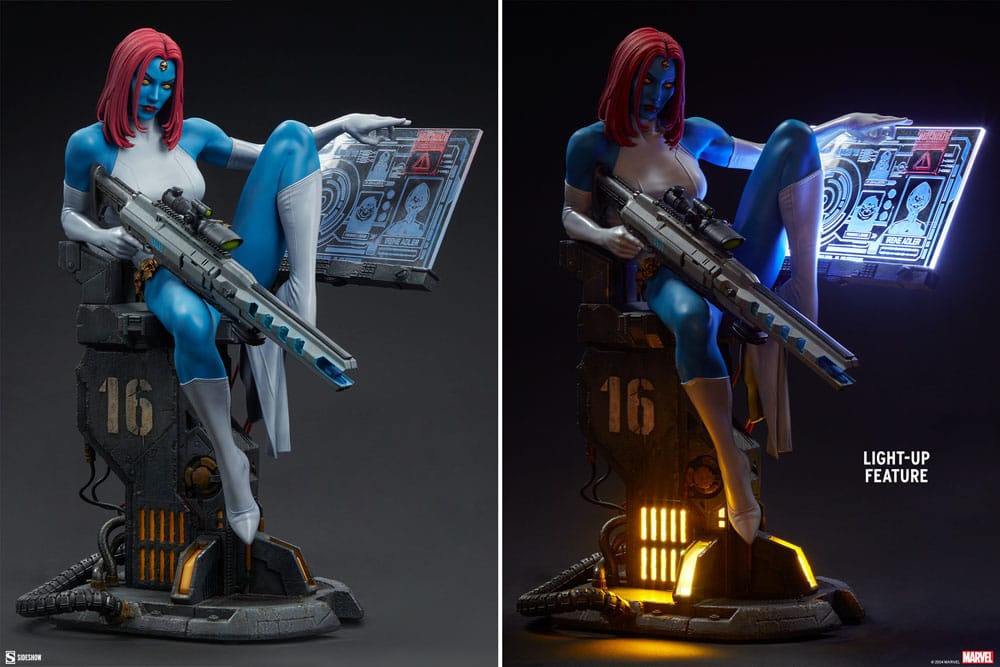 MYSTIQUE: FREEDOM AND DESTINY - MARVEL - PREMIUM FORMAT - 39 CM - SIDESHOW COLLECTIBLES - Imagen 11