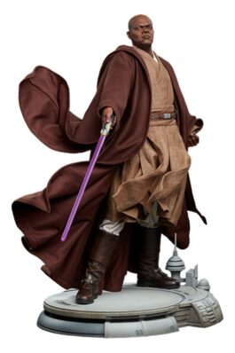 MACE WINDU – STAR WARS – PREMIUM FORMAT – 53 CM – SIDESHOW COLLECTIBLES