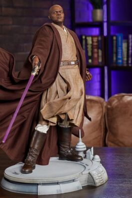 MACE WINDU – STAR WARS – PREMIUM FORMAT – 53 CM – SIDESHOW COLLECTIBLES