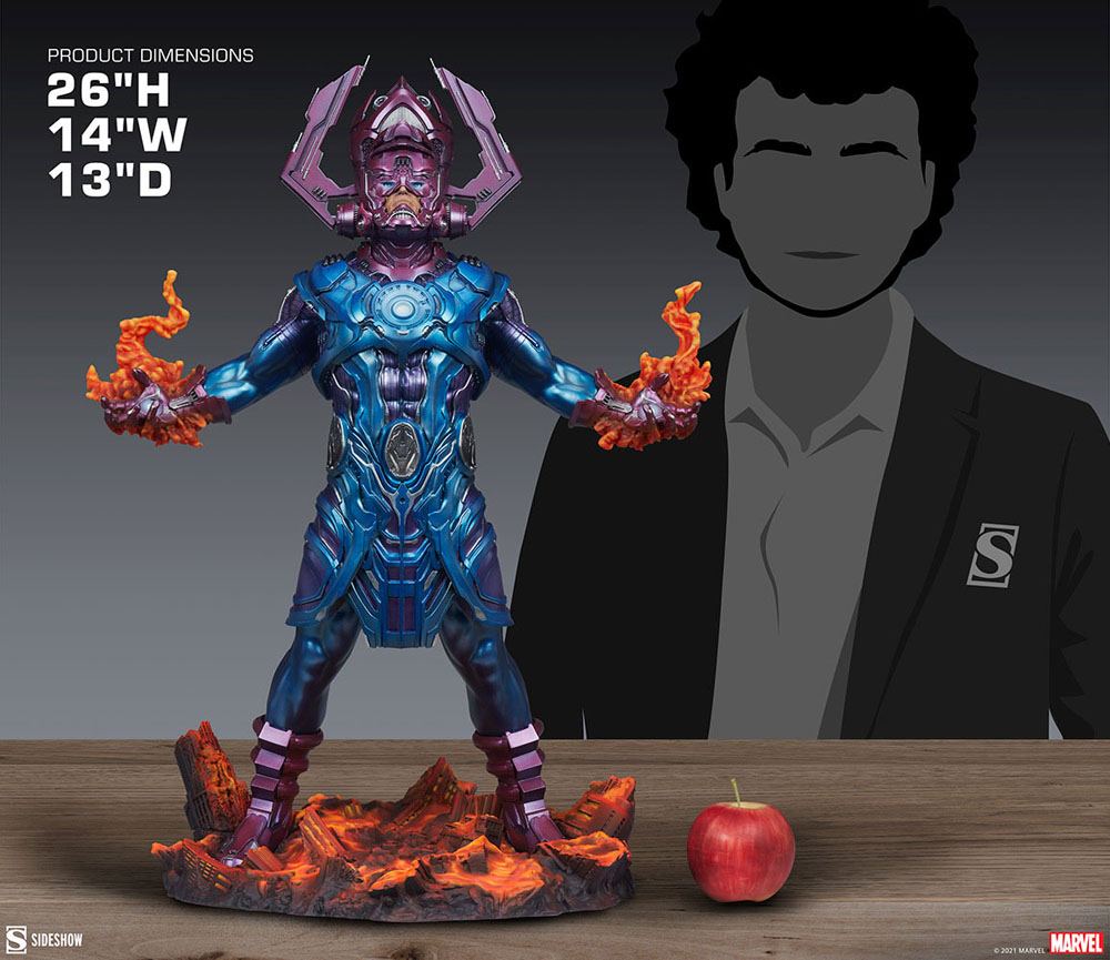 GALACTUS - MARVEL - MAQUETTE - 66 CM - SIDESHOW COLLECTIBLES - Imagen 5