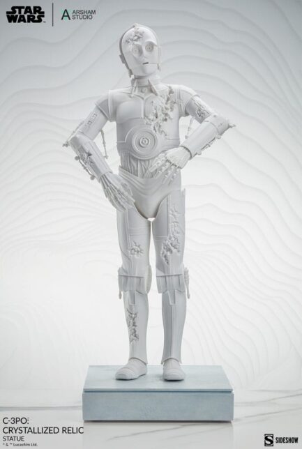 C-3PO: CRYSTALLIZED RELIC - STAR WARS - STATUE - 47 CM - SIDESHOW COLLECTIBLES - Imagen 5