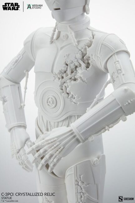 C-3PO: CRYSTALLIZED RELIC - STAR WARS - STATUE - 47 CM - SIDESHOW COLLECTIBLES - Imagen 10