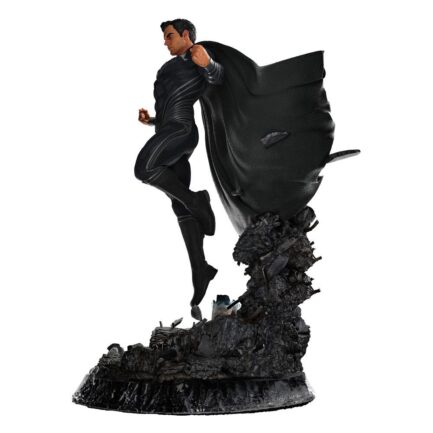 SUPERMAN BLACK SUIT - ZACK SNYDER'S JUSTICE LEAGUE - STATUE 1/4 SCALE 65 CM - WETA WORKSHOP - Imagen 3