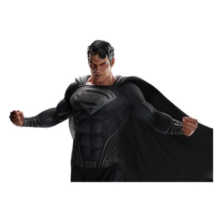 SUPERMAN BLACK SUIT - ZACK SNYDER'S JUSTICE LEAGUE - STATUE 1/4 SCALE 65 CM - WETA WORKSHOP - Imagen 4