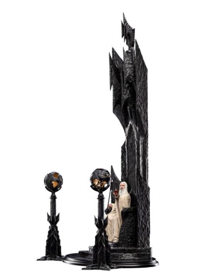 SARUMAN THE WHITE ON THRONE - THE LORD OF THE RINGS - STATUE 1/6 SCALE 111 CM - WETA WORKSHOP - Imagen 12