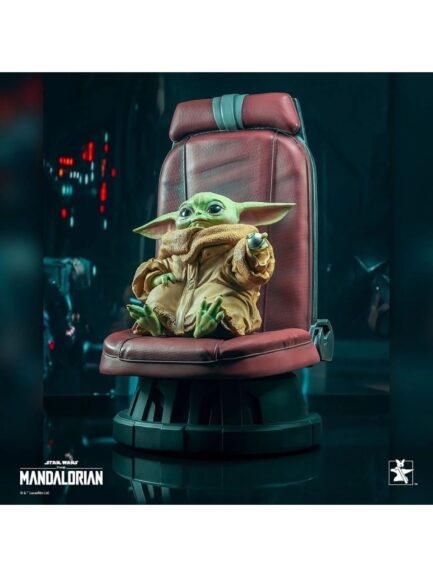 THE CHILD IN CO-PILOT SEAT - STAR WARS: THE MANDALORIAN - MILESTONES - 1/2 30 CM - GENTLE GIANT - Imagen 5