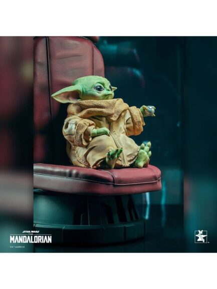 THE CHILD IN CO-PILOT SEAT - STAR WARS: THE MANDALORIAN - MILESTONES - 1/2 30 CM - GENTLE GIANT - Imagen 6