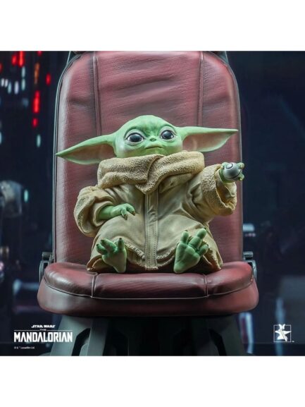 THE CHILD IN CO-PILOT SEAT - STAR WARS: THE MANDALORIAN - MILESTONES - 1/2 30 CM - GENTLE GIANT - Imagen 3