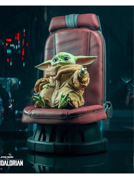 THE CHILD IN CO-PILOT SEAT - STAR WARS: THE MANDALORIAN - MILESTONES - 1/2 30 CM - GENTLE GIANT - Imagen 4