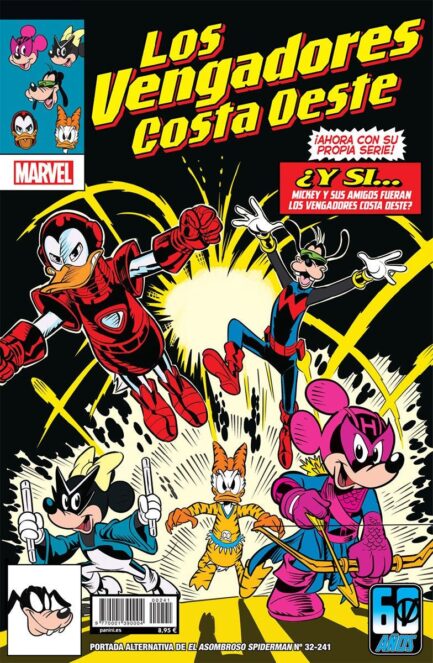 EL ASOMBROSO SPIDERMAN 32 (241) (PORTADA ALTERNATIVA DISNEY - WHATI IF? VENGADORES COSTA OESTE)