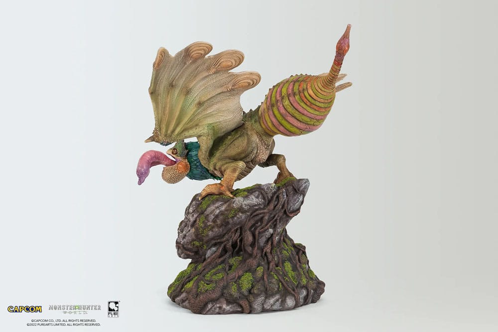 PUKEI-PUKEI - MONSTER HUNTER WORLD - 1/26 STATUE SCALE 44 CM - PURE ARTS - Imagen 4