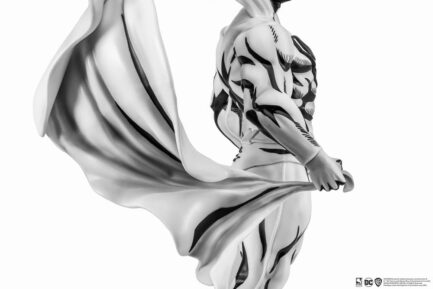 SUPERMAN BLACK & WHITE PX SDCC 2024 - DC HEROES - 1/8 SCALE STATUE 30 CM - PURE ARTS - Imagen 9