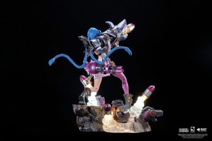JINX - LEAGUE OF LEGENDS - 1/6 SCALE STATUE 40 CM - PURE ARTS - Imagen 5