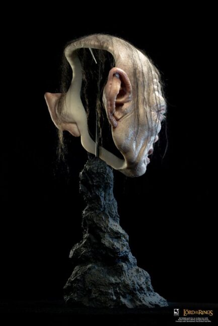 GOLLUM ART MASK - THE LORD OF THE RINGS - 1/1 SCALE REPLICA 47 CM - PURE ARTS - Imagen 4