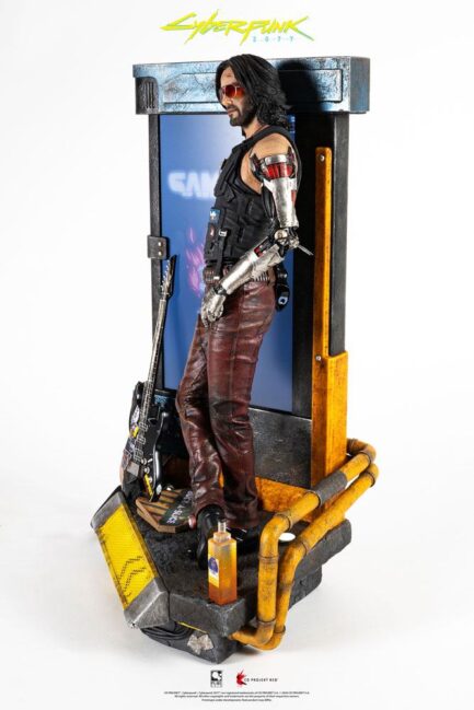 JOHNNY SILVERHAND EXCLUSIVE - CYBERPUNK 2077 - 1/4 SCALE STATUE 53 CM - PURE ARTS - Imagen 3
