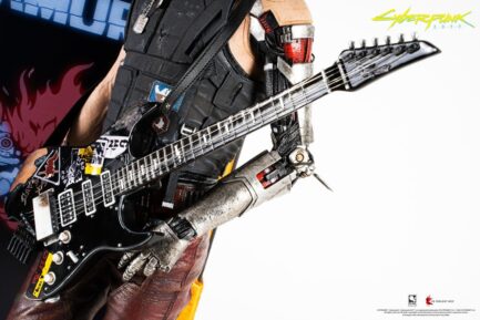 JOHNNY SILVERHAND EXCLUSIVE - CYBERPUNK 2077 - 1/4 SCALE STATUE 53 CM - PURE ARTS - Imagen 11