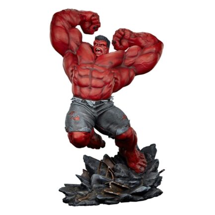 RED HULK: THUNDERBOLT ROSS - MARVEL - PREMIUM FORMAT - 71 CM - SIDESHOW COLLECTIBLES