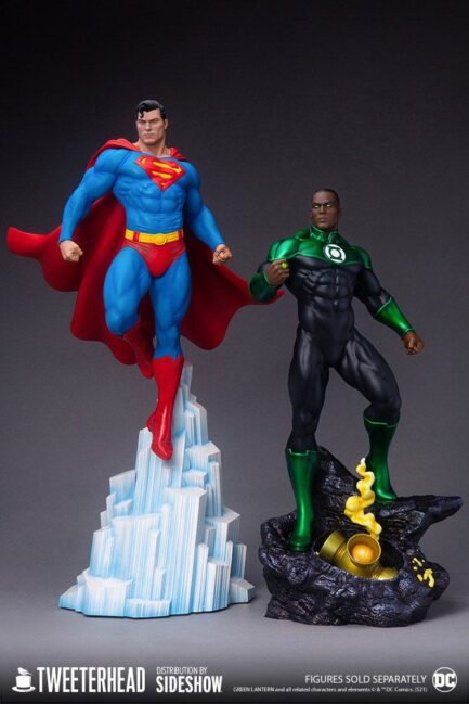 JOHN STEWART (GREEN LANTERN) - DC COMICS - MAQUETTER 1/6 52 CM - TWEETERHEAD - Imagen 18