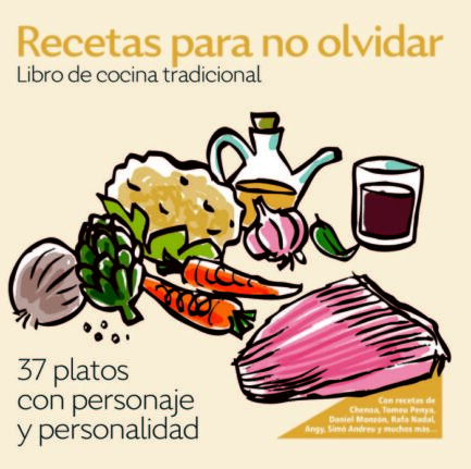 RECETAS PARA NO OLVIDAR. 37 PLATOS CON PERSONAJE Y PERSONALIDAD