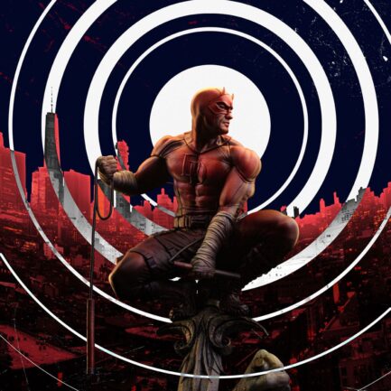 DAREDEVIL UNLEASHED - MARVEL COMICS - ART SCALE 1/10 - Imagen 9