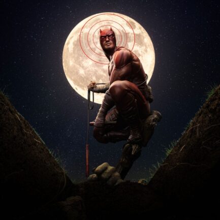 DAREDEVIL UNLEASHED - MARVEL COMICS - ART SCALE 1/10 - Imagen 10
