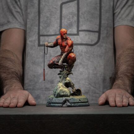 DAREDEVIL UNLEASHED - MARVEL COMICS - ART SCALE 1/10 - Imagen 14