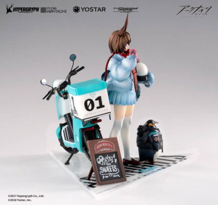 AMIYA FRESH FASTERNER VERSION DELUXE EDITION - ARKNIGHTS - 1/7 26 CM - HOBBY MAX JAPAN - Imagen 5