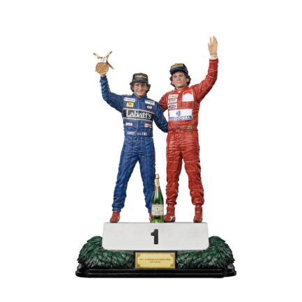 ALAIN PROST & AYRTON SENNA (THE LAST PODIUM 1993) DELUXE - AYRTON SENNA - BDS ART SCALE 1/10